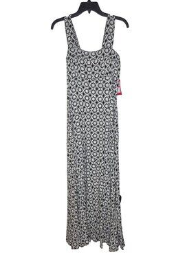 Vince Camuto Women's Printed Square-Neck Maxi Dress